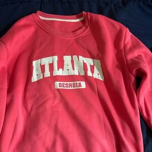 Atlanta Georgia Pink Sweatshirt